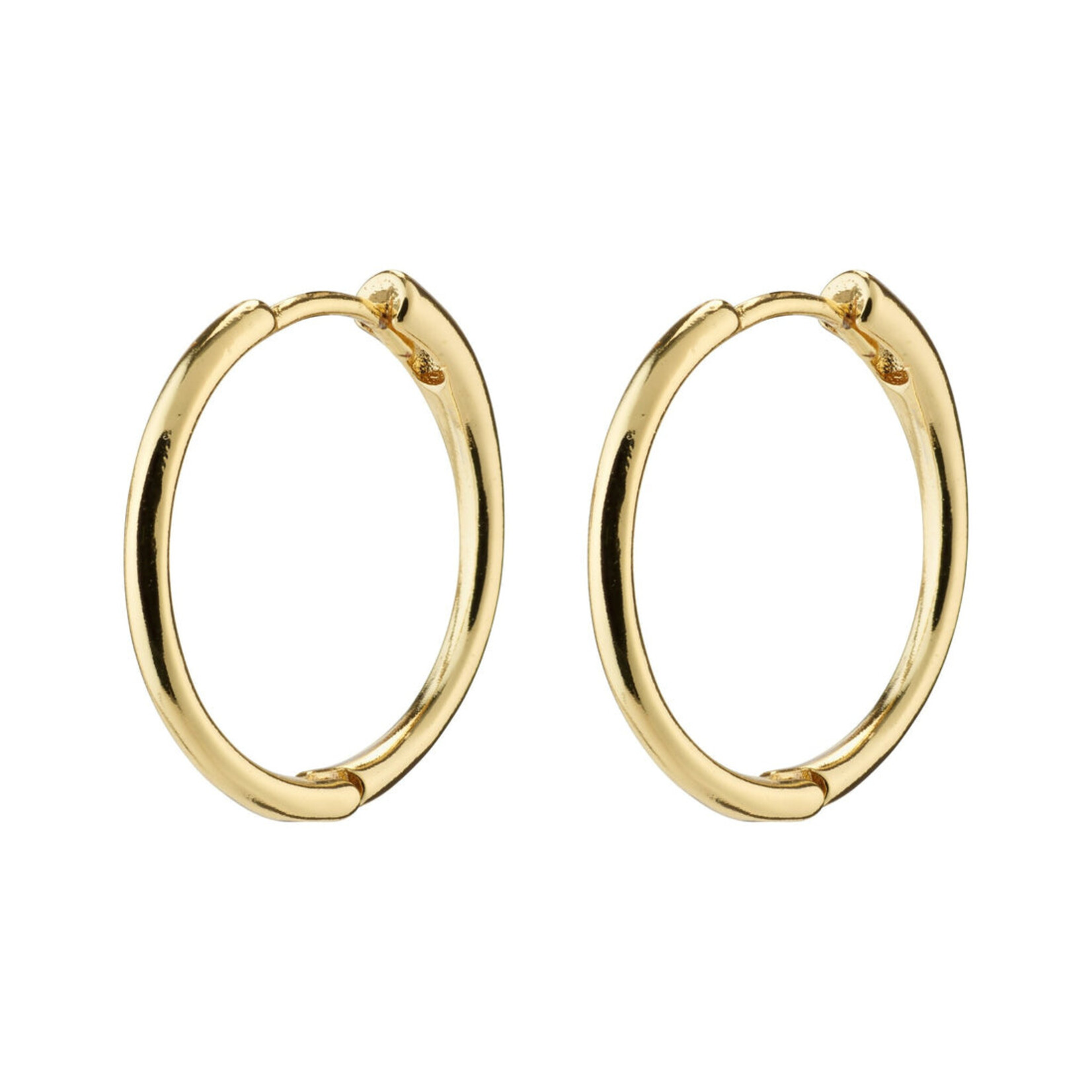 Pilgrim Eanna moyen boucles d`oreilles Recyclé - Gold plated