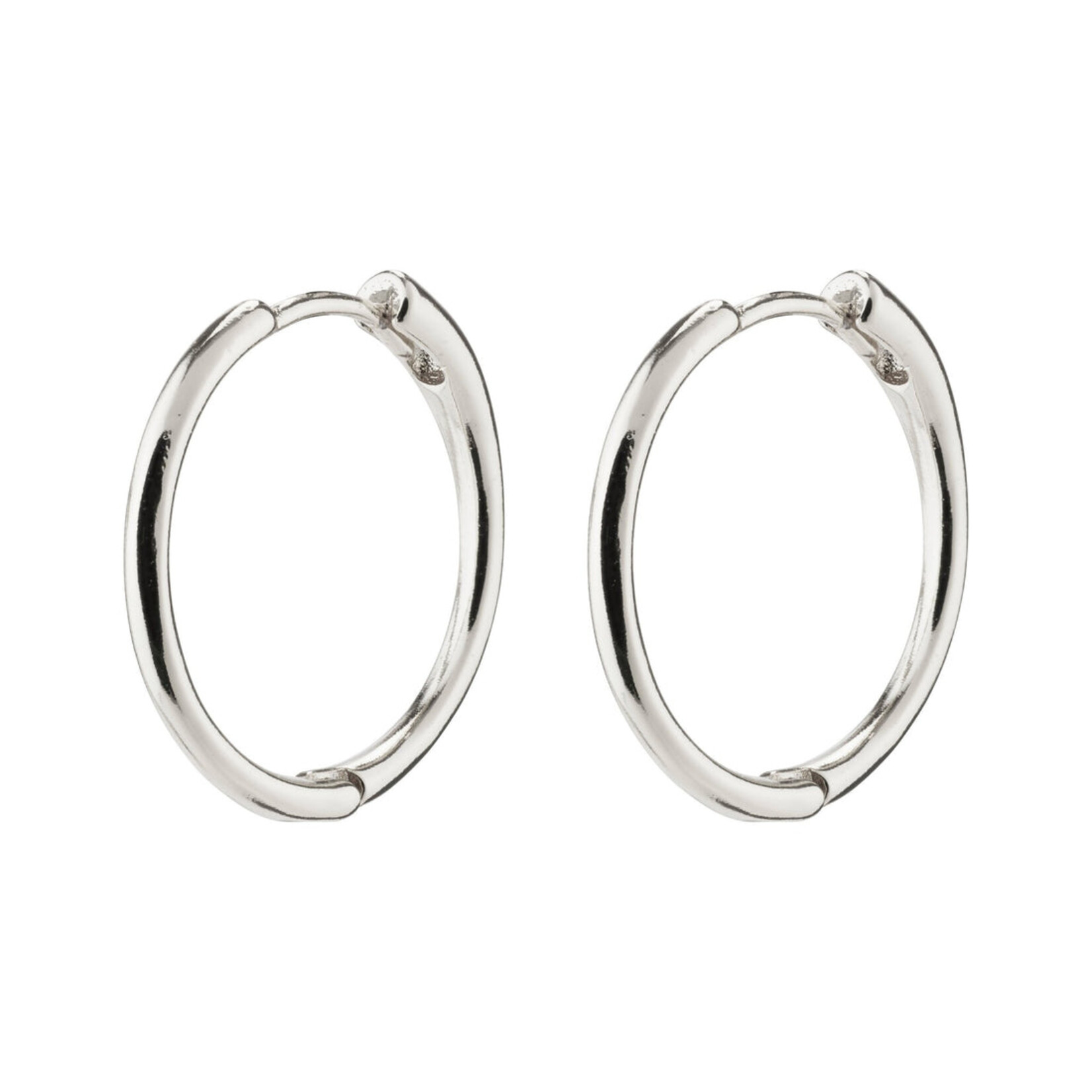 Pilgrim Eanna moyen boucles d`oreilles Recyclé - Silver plated