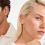 Pilgrim Eanna petites boucles d`oreilles Recyclé - Gold plated