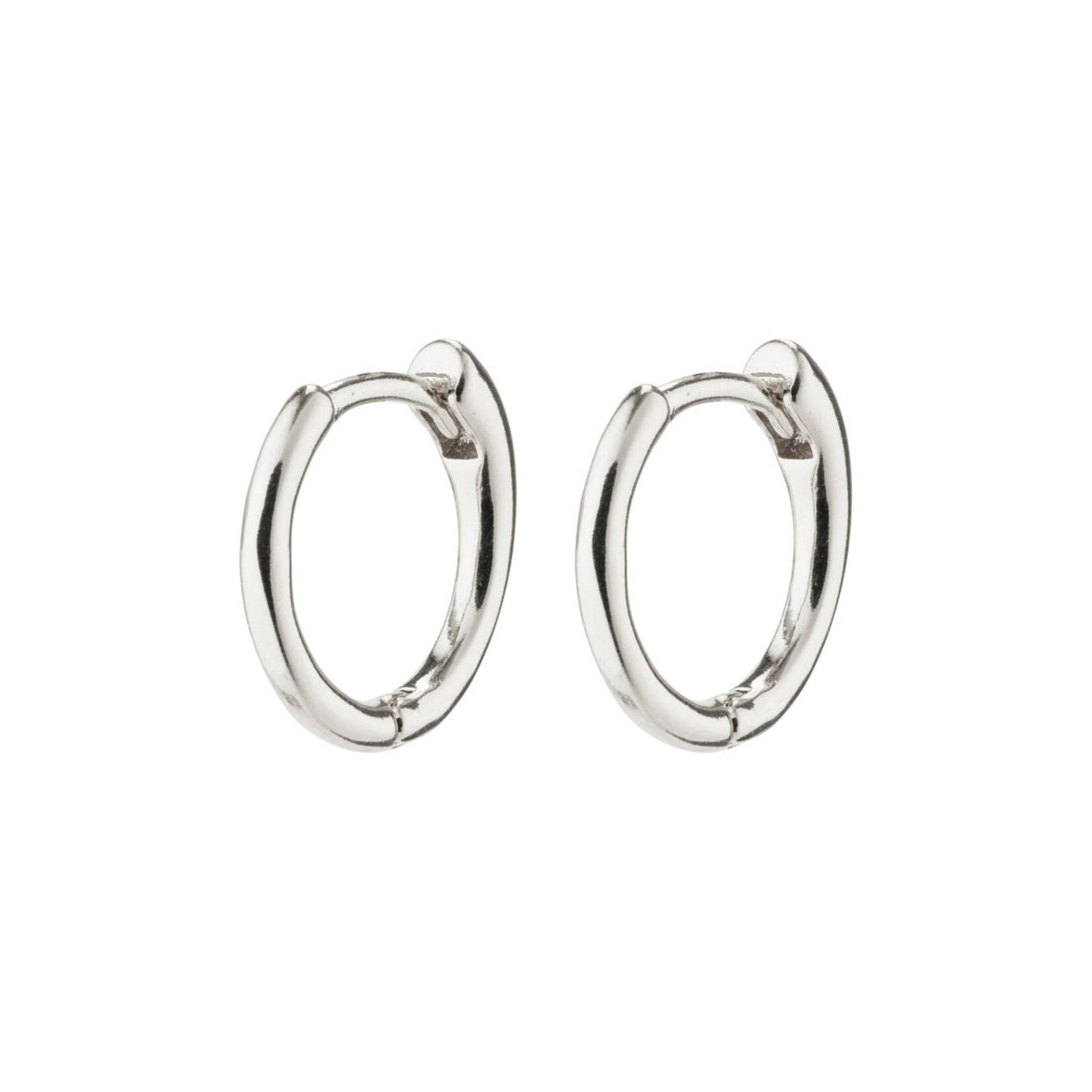 Pilgrim Eanna petites boucles d`oreilles Recyclé - Silver plated