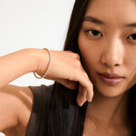 Pilgrim Arash Bracelet perles de verre - Silver plated