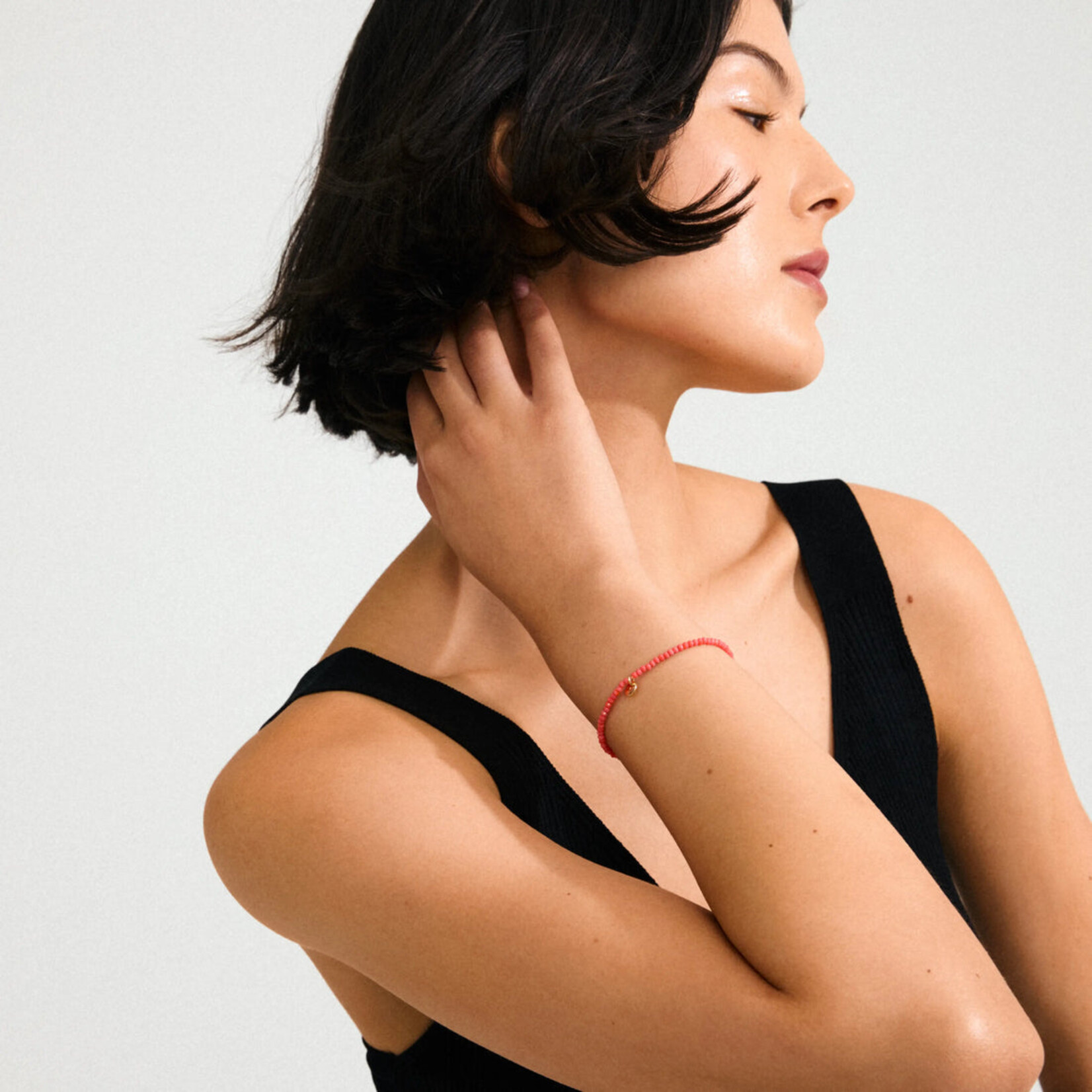 Pilgrim Bracelet Indie Rose - Gold plated