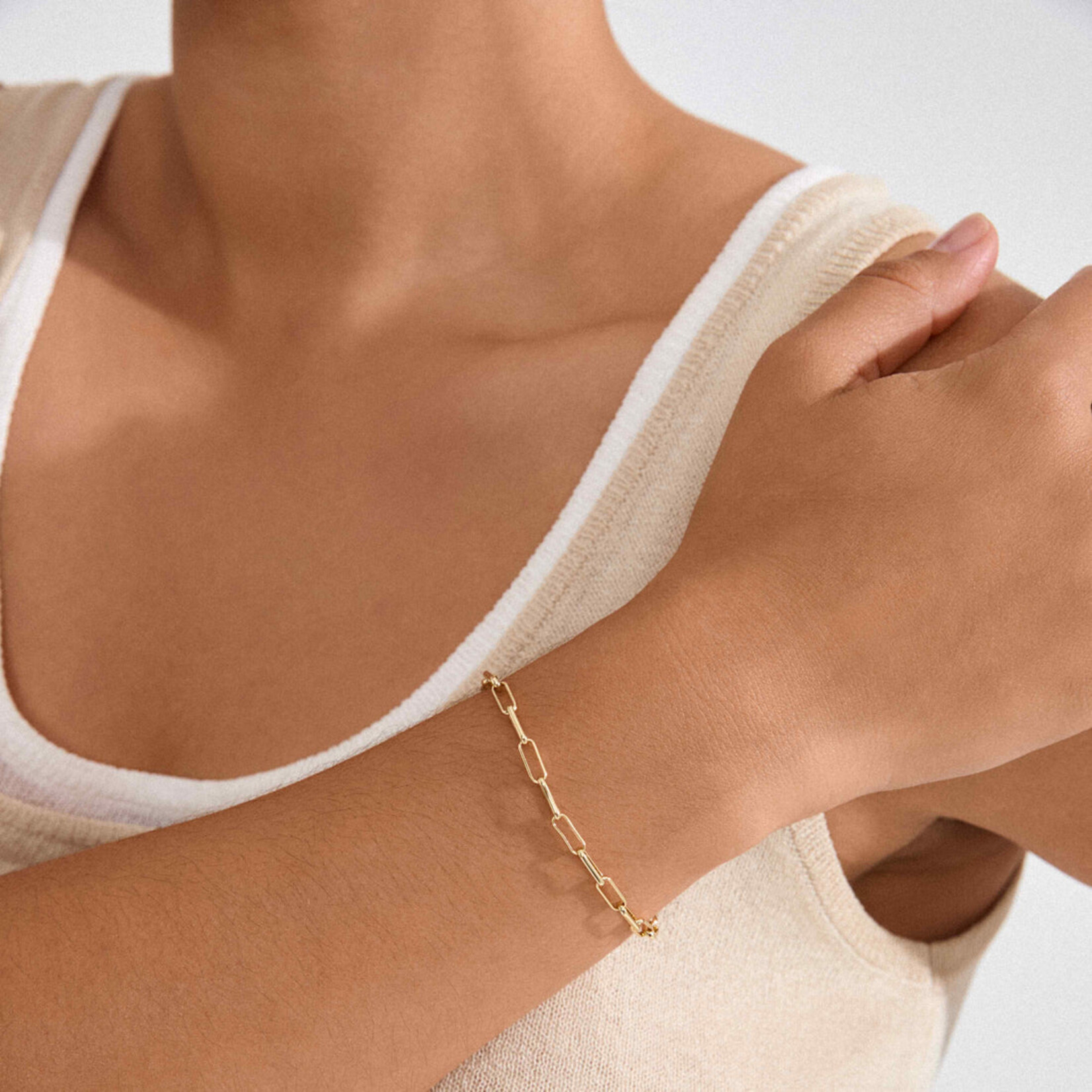 Pilgrim Ronja bracelet Recyclé - Gold plated
