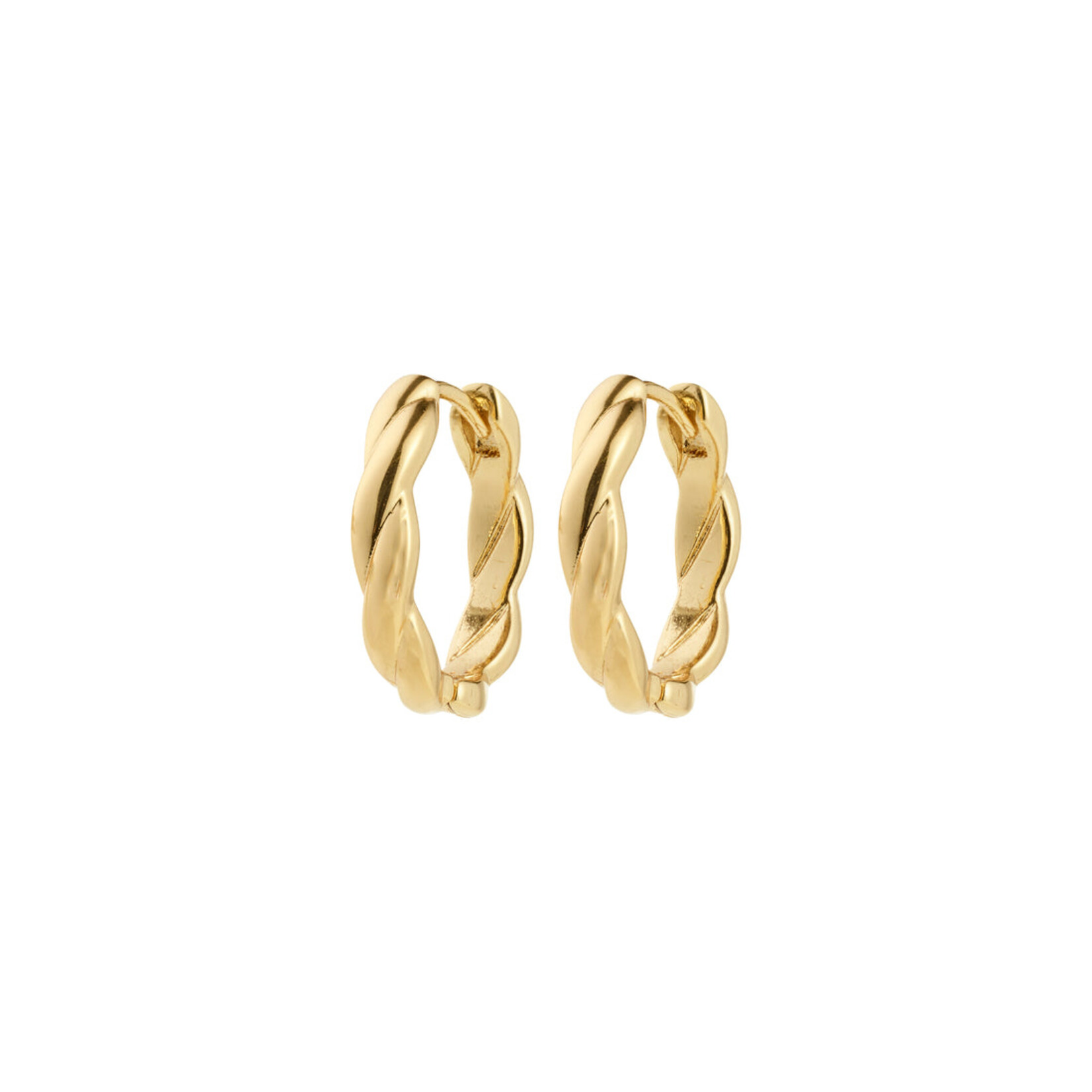 Pilgrim Declan boucles d`oreilles Recyclé - Gold plated