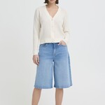 Fransa Shorts Lorelei - Mid Blue Denim