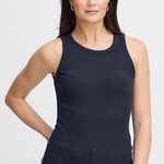 Fransa Camisole Hizamond - Dark Peacoat