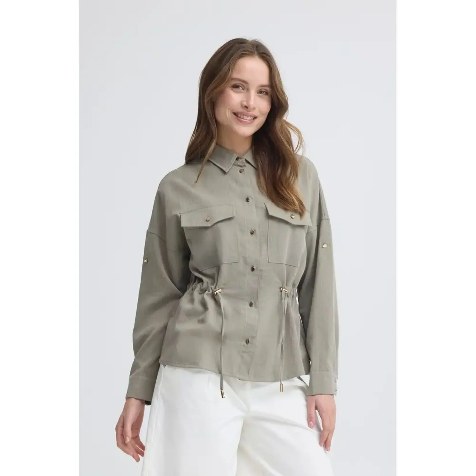 b.young Chemise Diviso - Vetiver