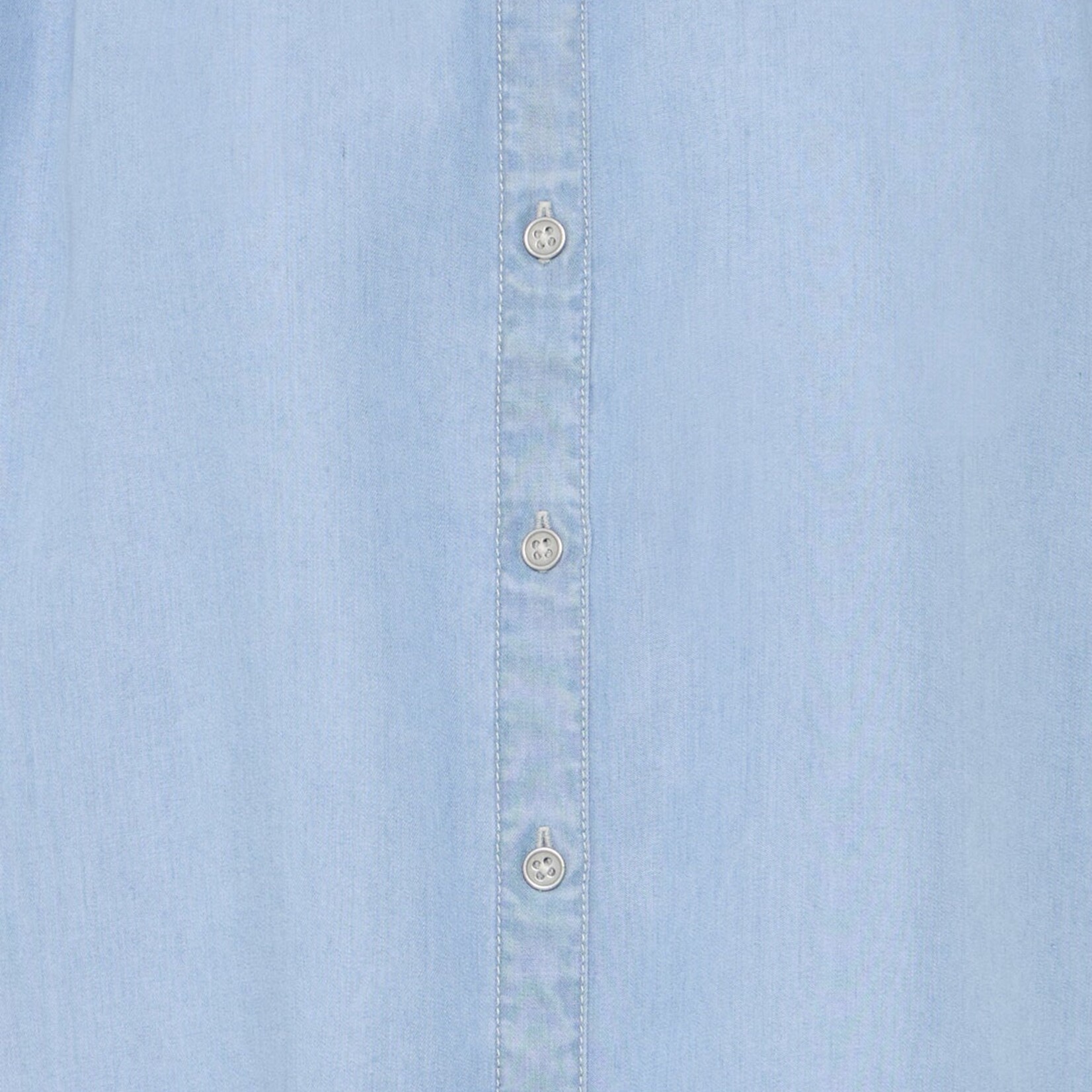 b.young Chemise Kosmo manche courte - Light Blue Denim