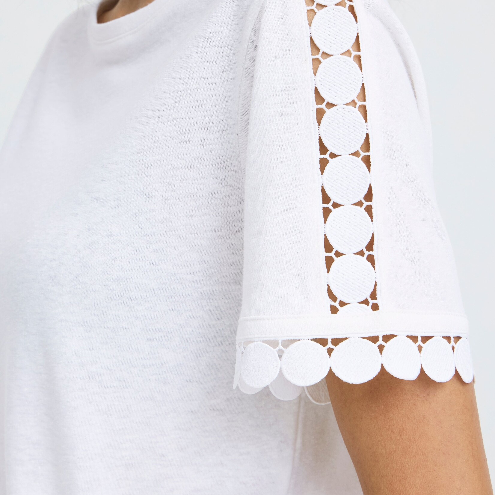 b.young T-Shirt Solta - Marshmallow