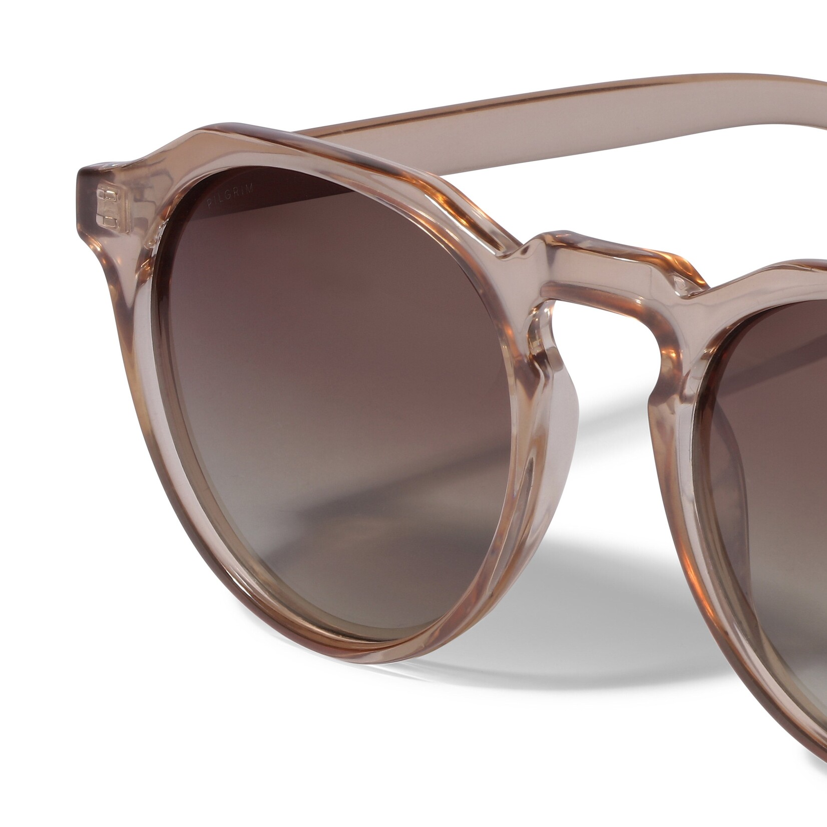 Pilgrim Lunette de soleil ALEJANDRA - Light brown