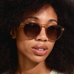 Pilgrim Lunette de soleil ALEJANDRA - Light brown