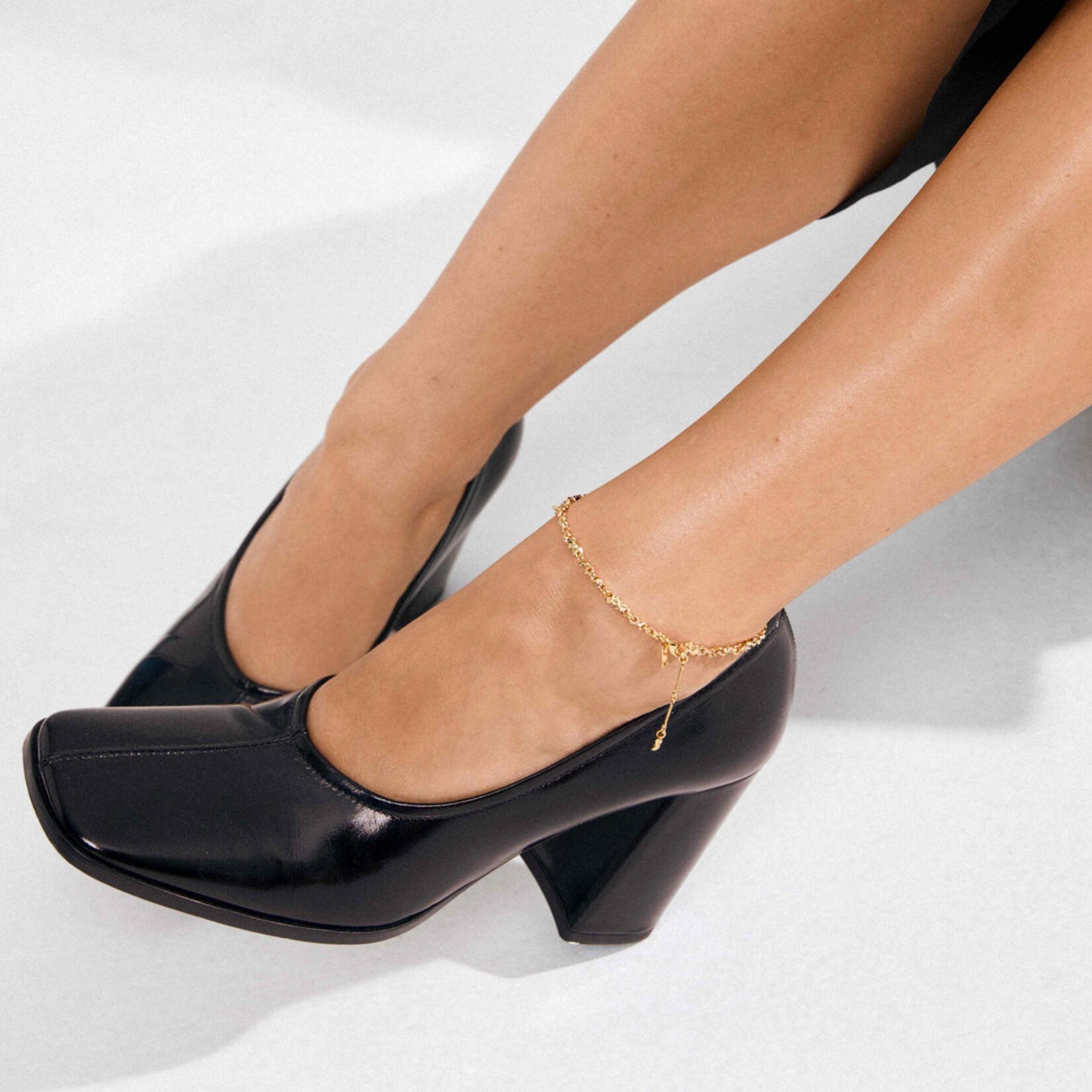 Pilgrim Nova Chaine de cheville Recyclé - Gold Plated