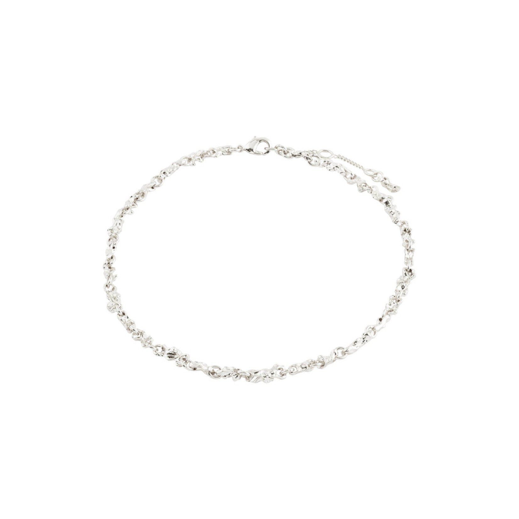 Pilgrim Nova Chaine de cheville Recyclé - Silver Plated