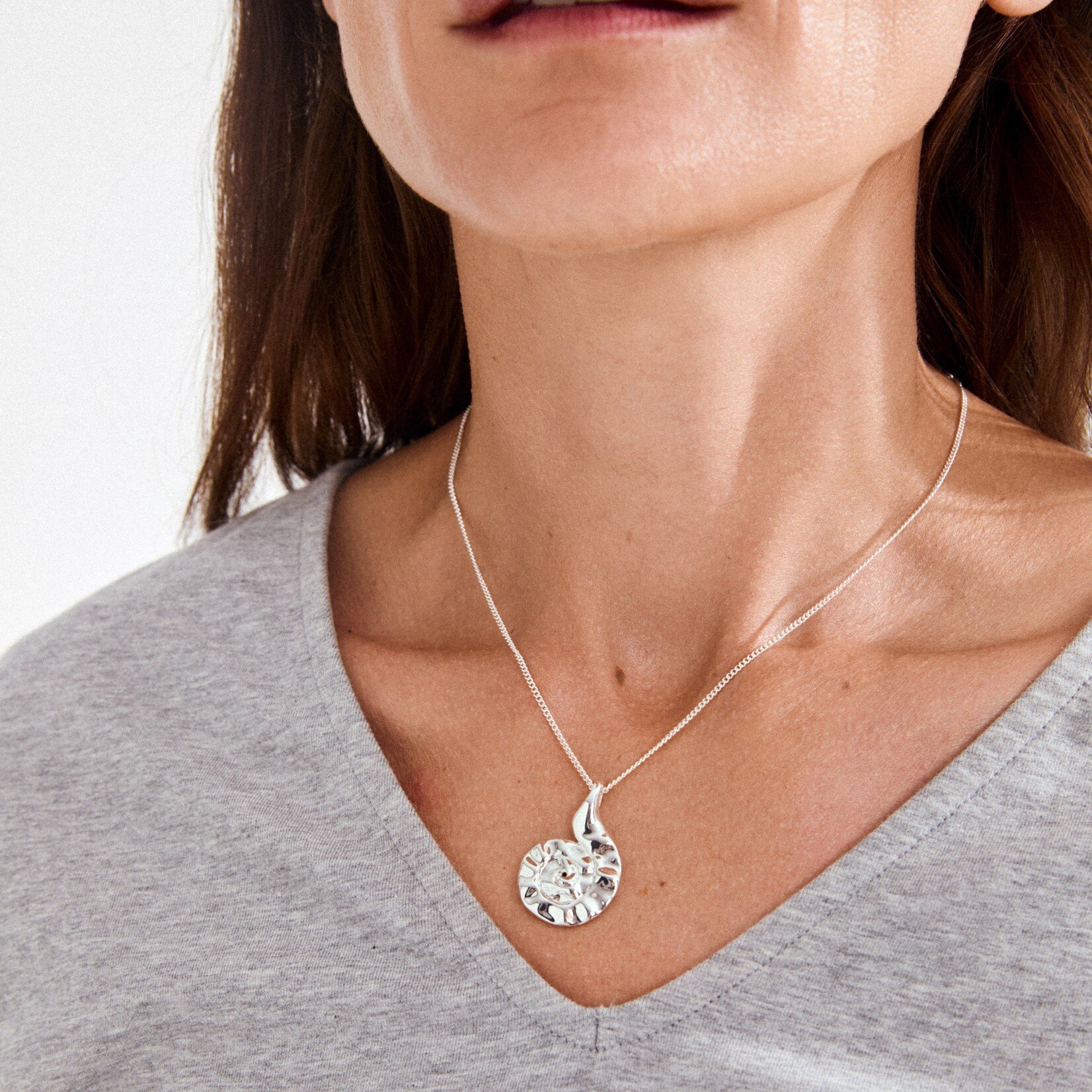 Pilgrim Haze Collier Recyclé - Silver Plated