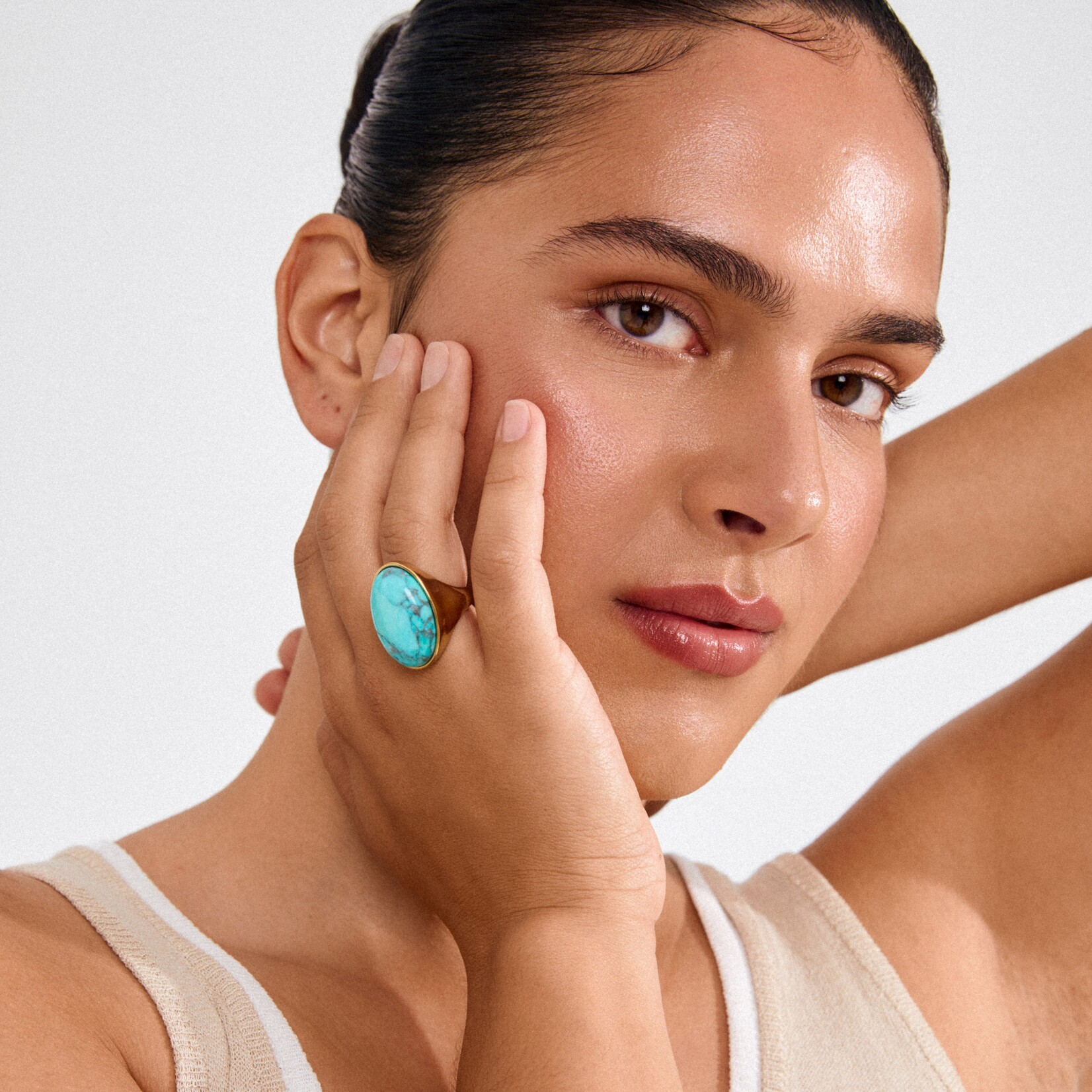 Pilgrim Thalen Bague Recyclé - Gold Plated