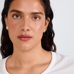 Pilgrim Prism Boucles D'oreilles Recyclé - Gold Plated