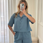 Daily Story Chemise Thelma - Denim blue