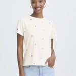 Ichi T-Shirt Olya - Cloud dancer