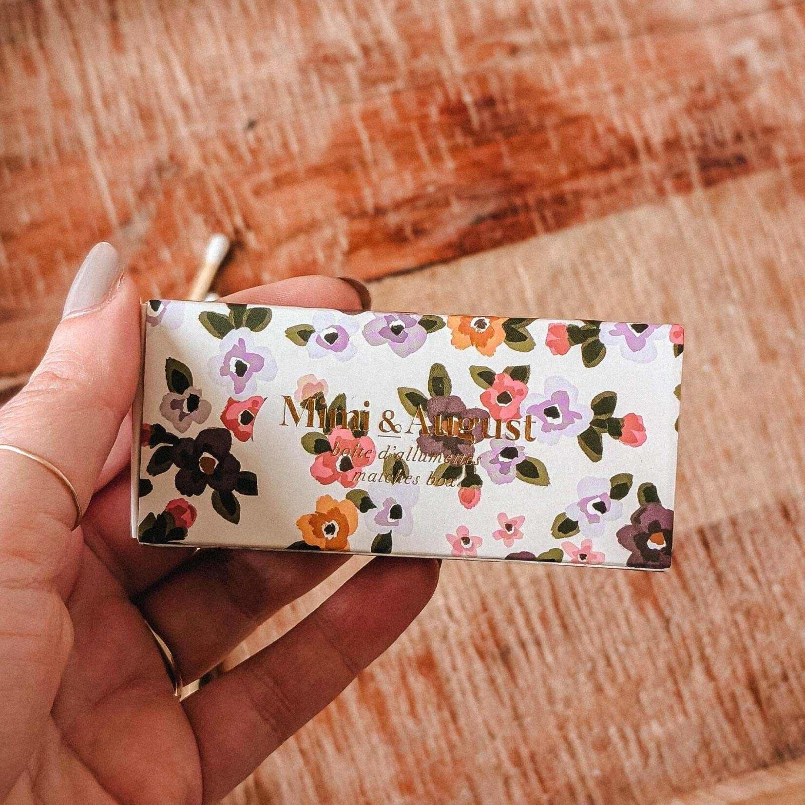 Mimi & August Boite d`allumettes Mimi floral - 30 batonnets