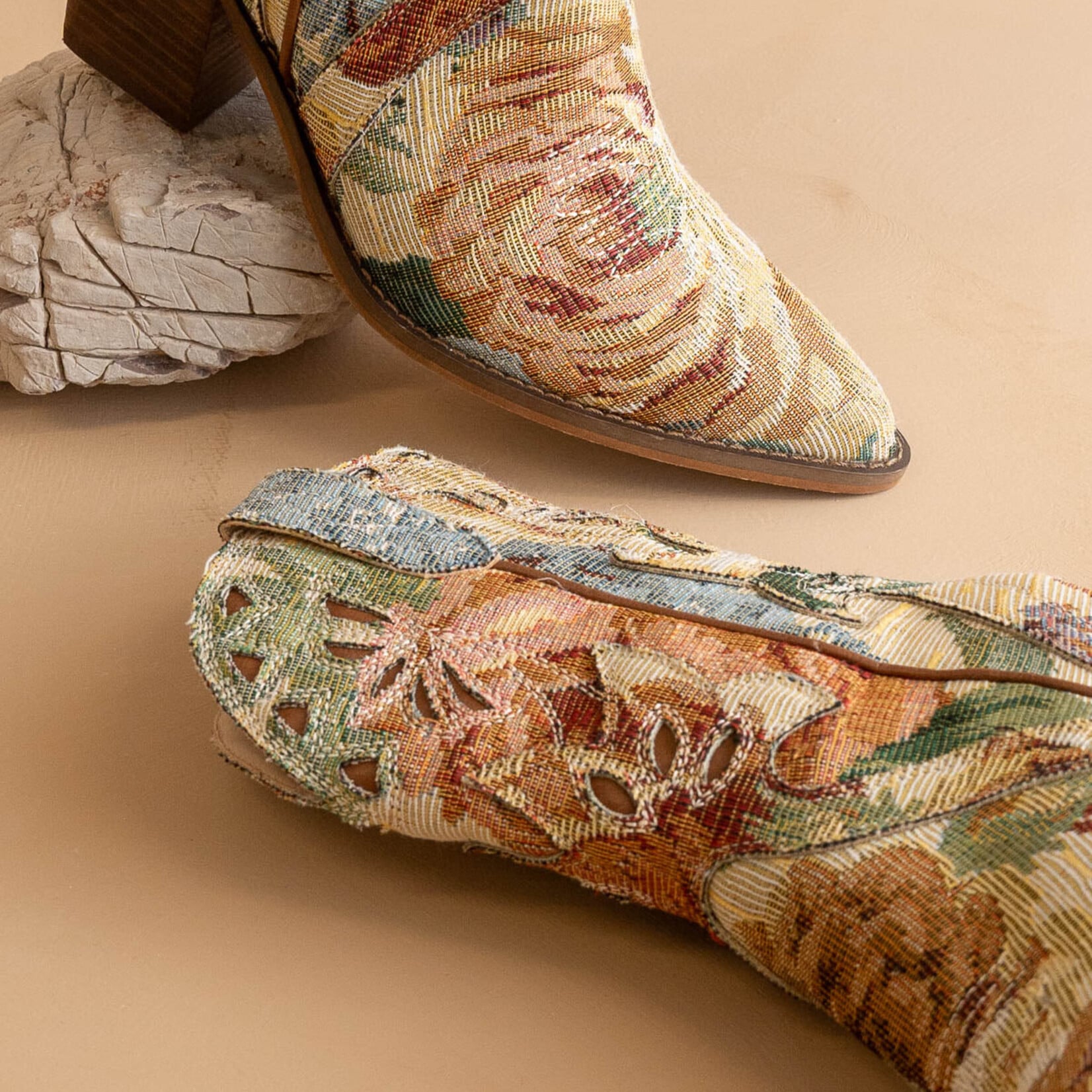 Oasis Society Sorrel bottes western - Floral