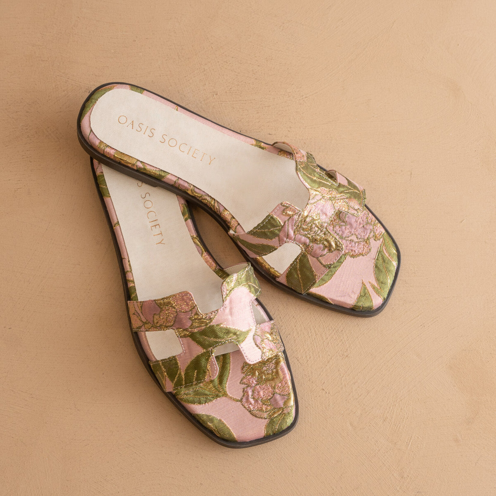 Oasis Society Everlee sandale a talon - Rose garden