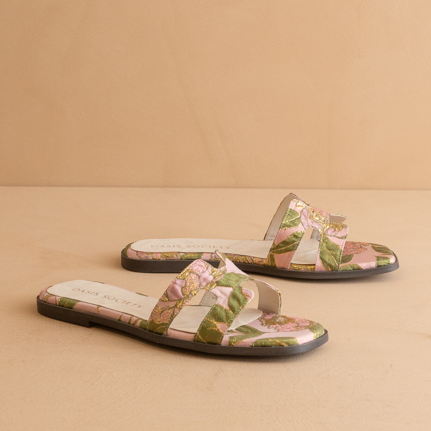 Oasis Society Everlee sandale a talon - Rose garden