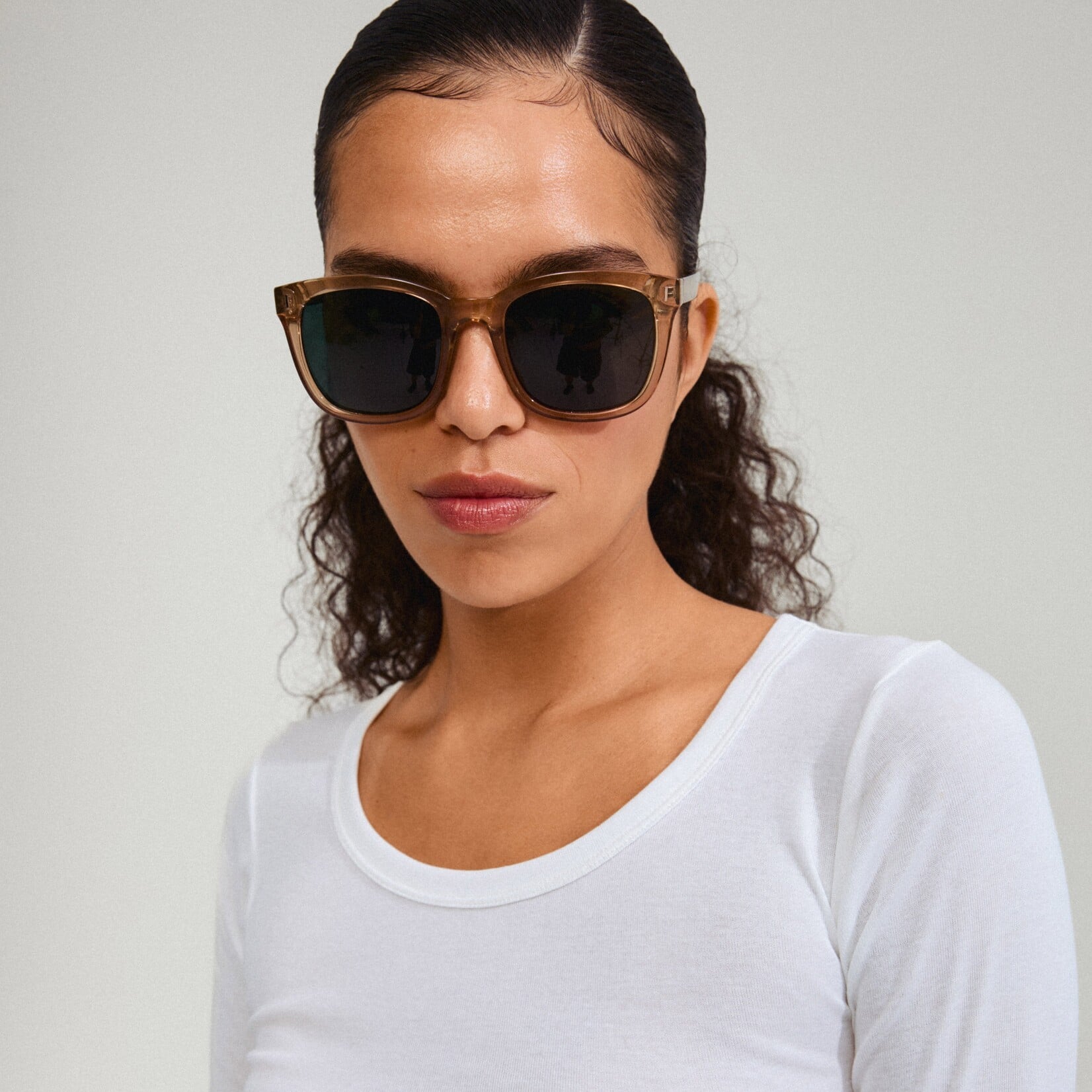 Pilgrim KATYA Lunette a soleil - Light brown