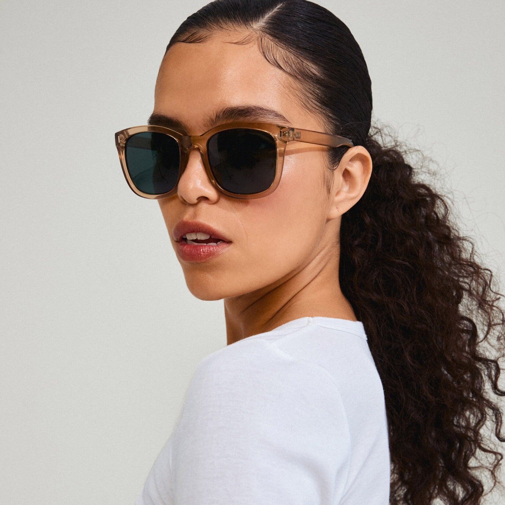 Pilgrim KATYA Lunette a soleil - Light brown