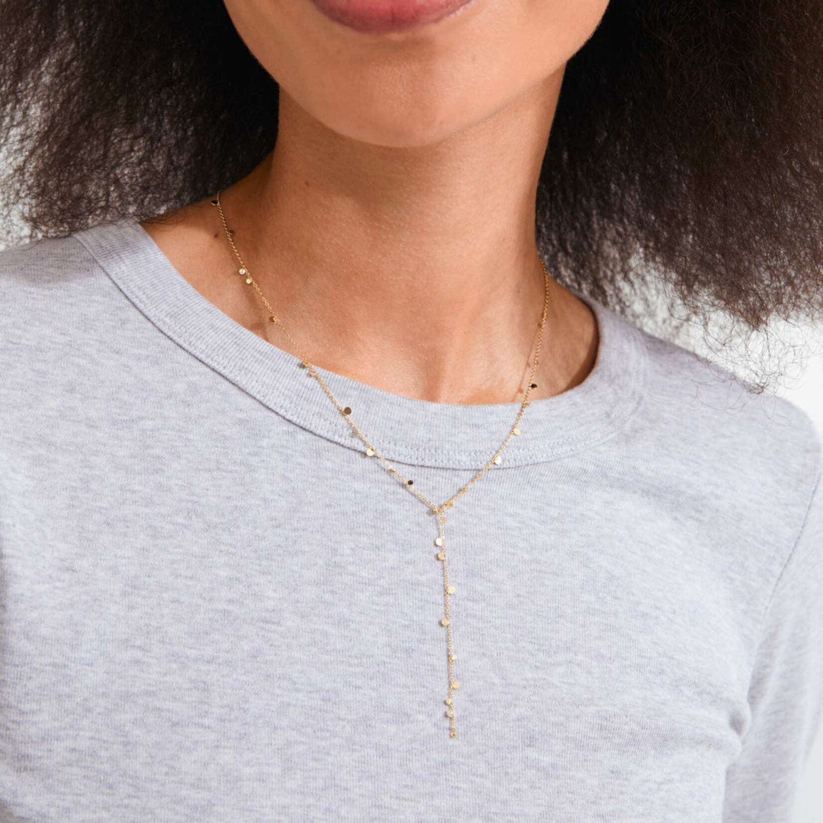 Pilgrim BAYLEN Collier recyclé - Gold plated