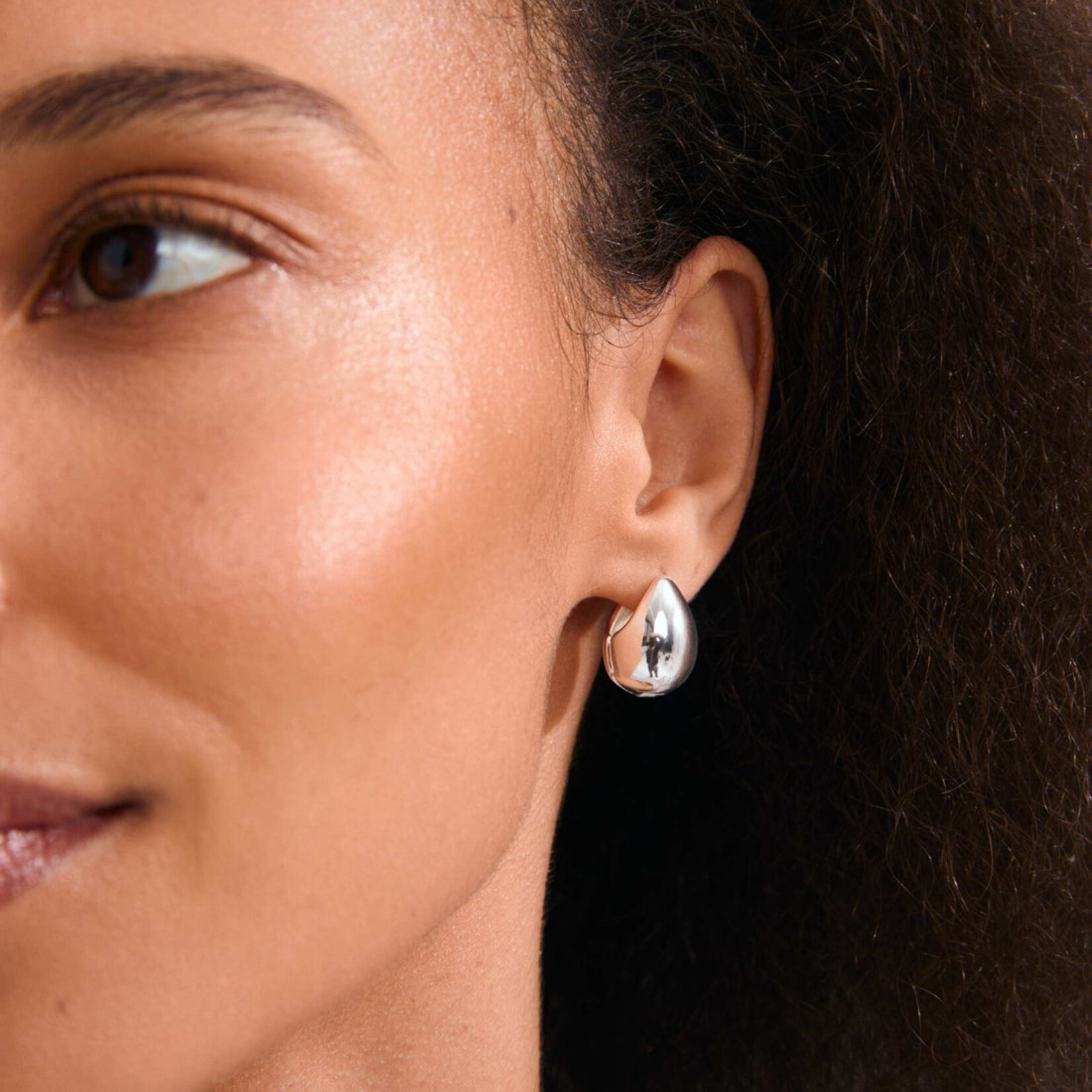 Pilgrim KAISYN Boucles d`oreilles recyclé - Silver plated
