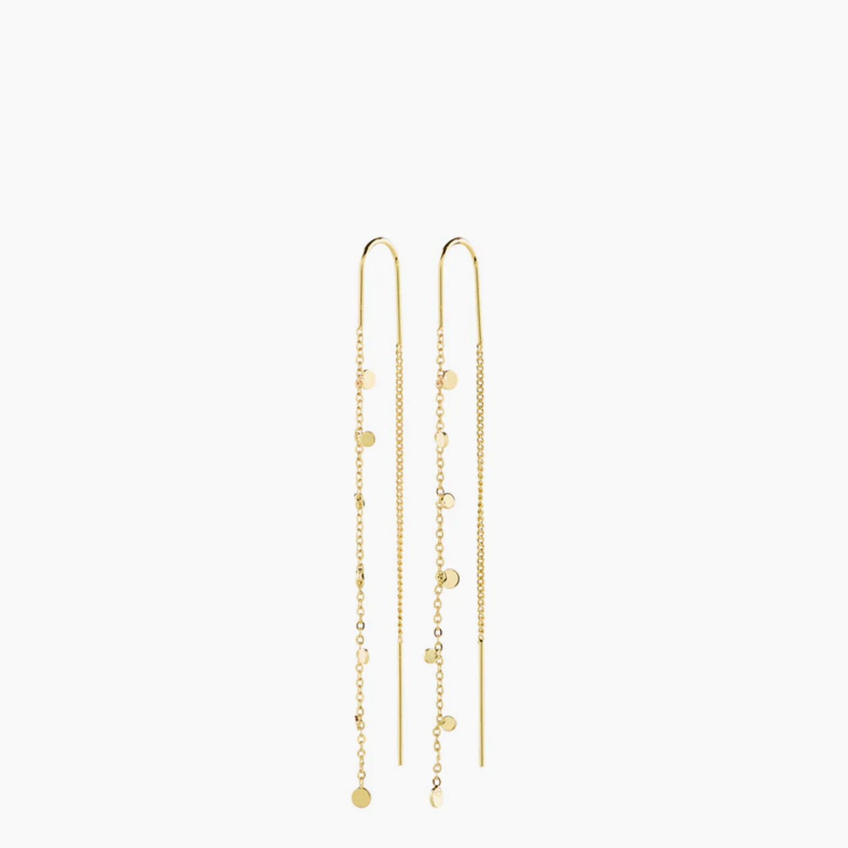 Pilgrim BAYLEN Boucles d`oreilles à maille - Gold plated