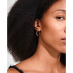 Pilgrim INNER Hoop boucles d`oreilles recyclé - Gold plated