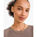 Pilgrim PRESENCE Collier recyclé - Gold plated