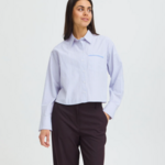 Fransa Chemise Yara - Blue Blizza