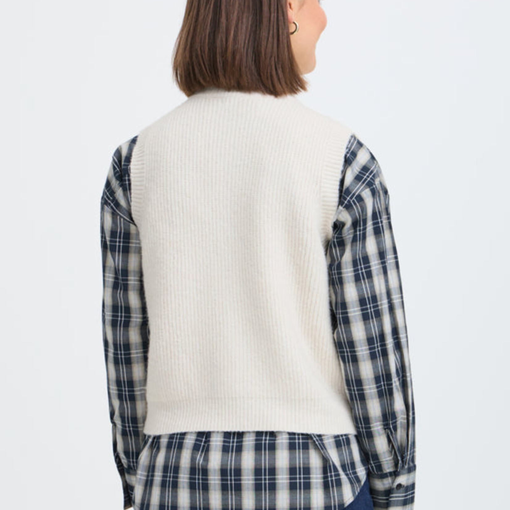 Fransa Veste Vinea - Whisper White