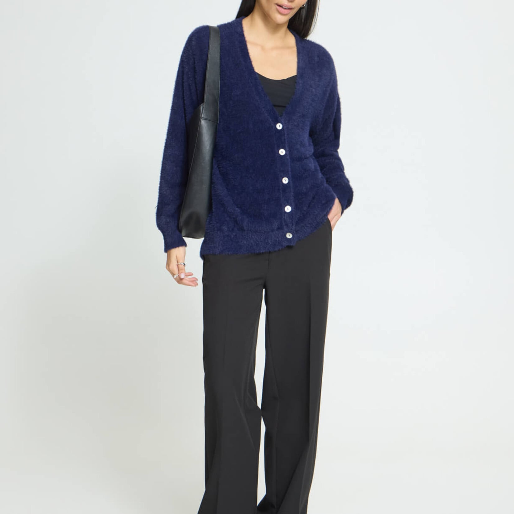 Ichi Cardigan Brula - Maritime Blue
