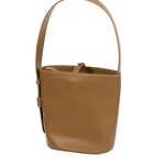 Yaya Sac 03-003123seau en cuir lisse - Otter brown