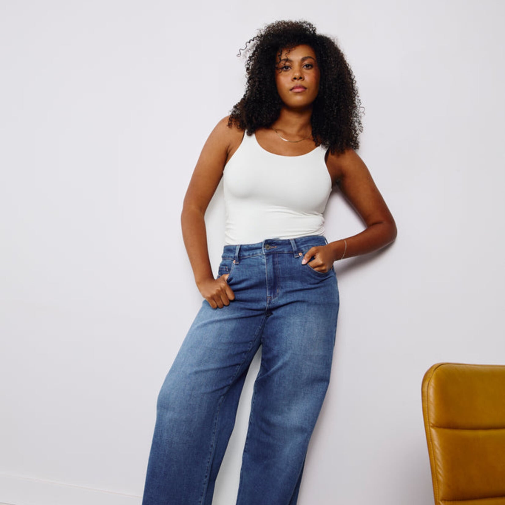 Daily Story Aurore Yoga jeans - Blue