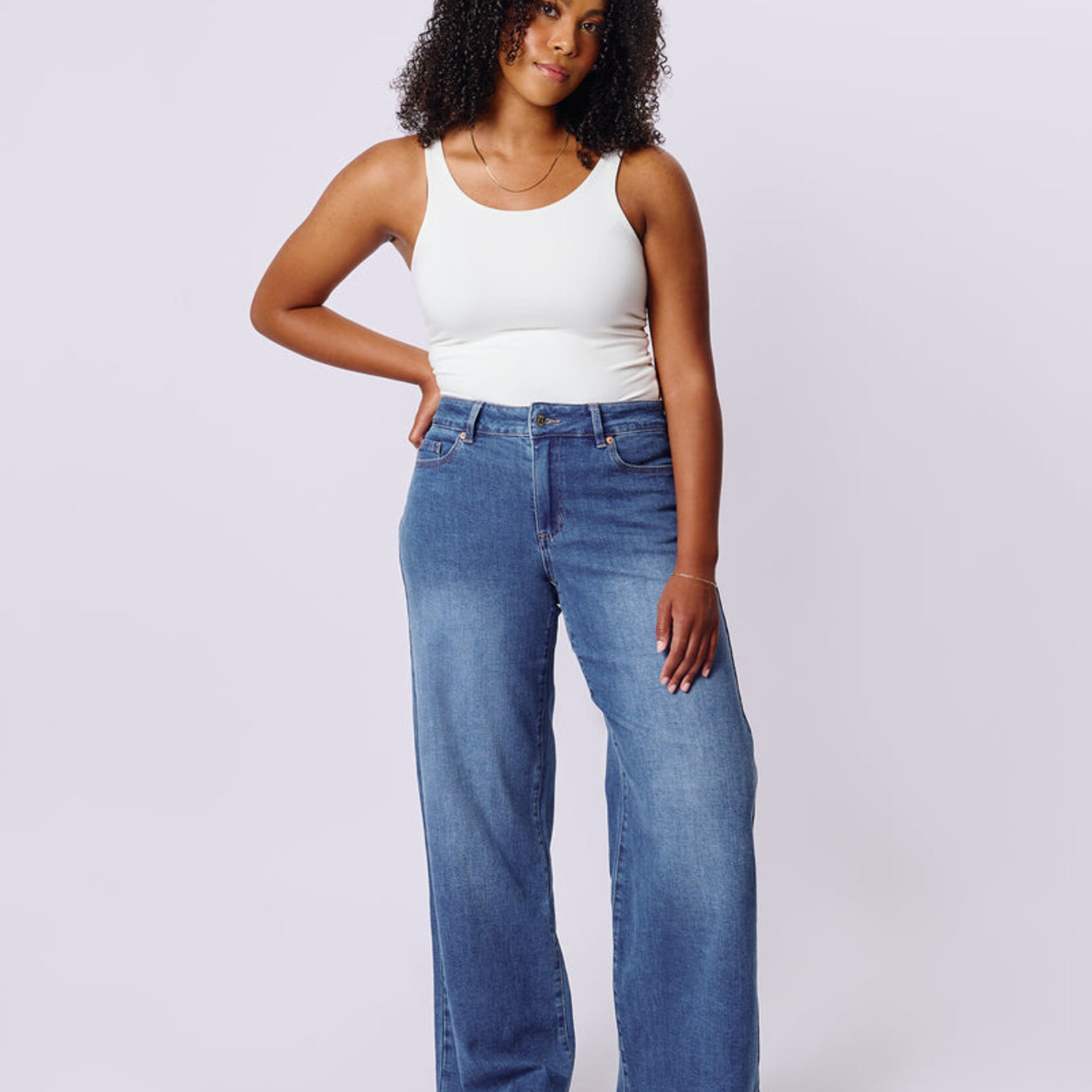 Daily Story Aurore Yoga jeans - Blue