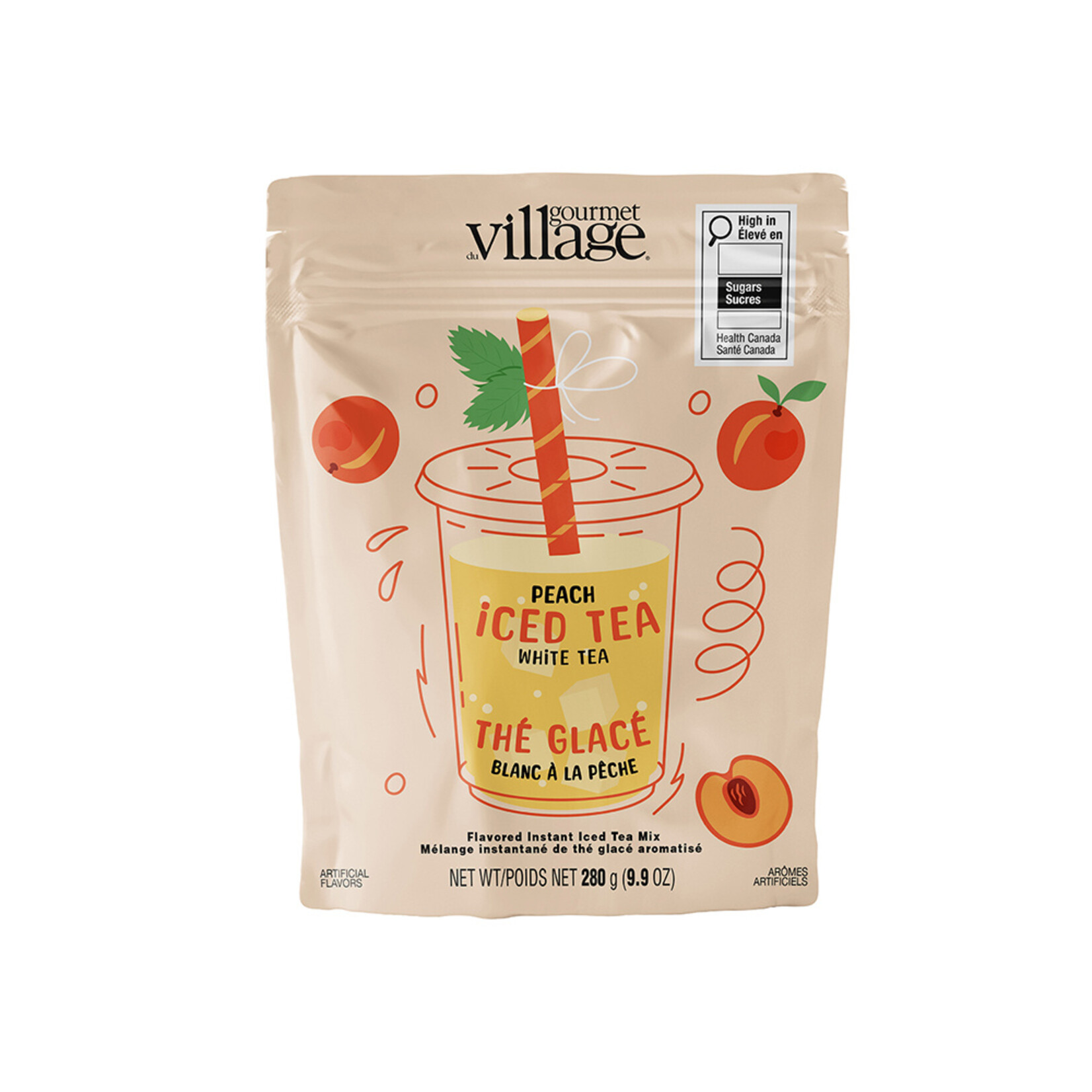 Gourmet du Village Thé blanc glacé Pêche