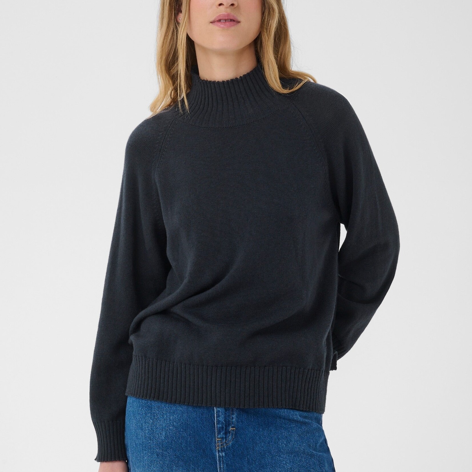Part Two Sweater Chicky - Dark Navy