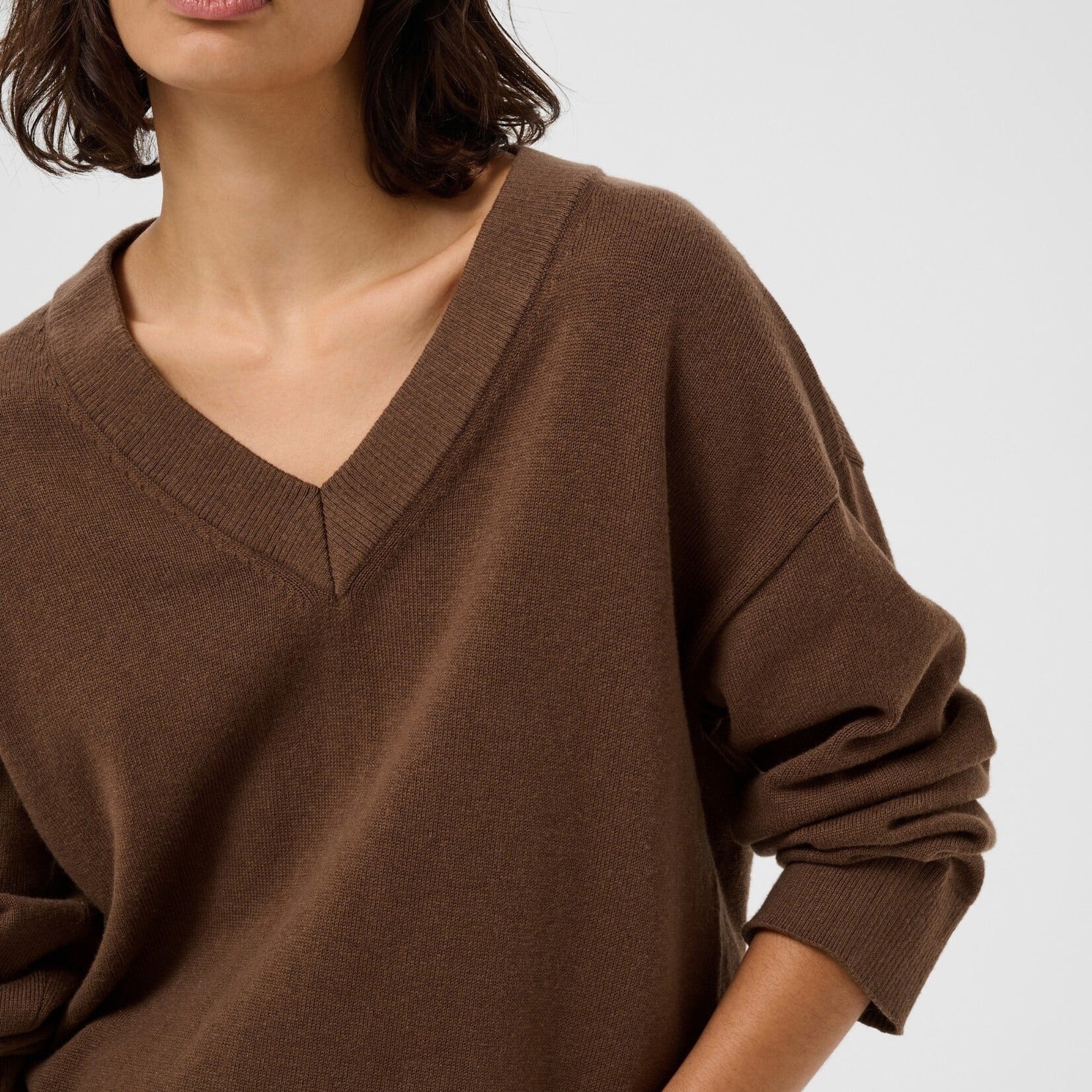 Part Two Sweater Charlin - Downtown Brown