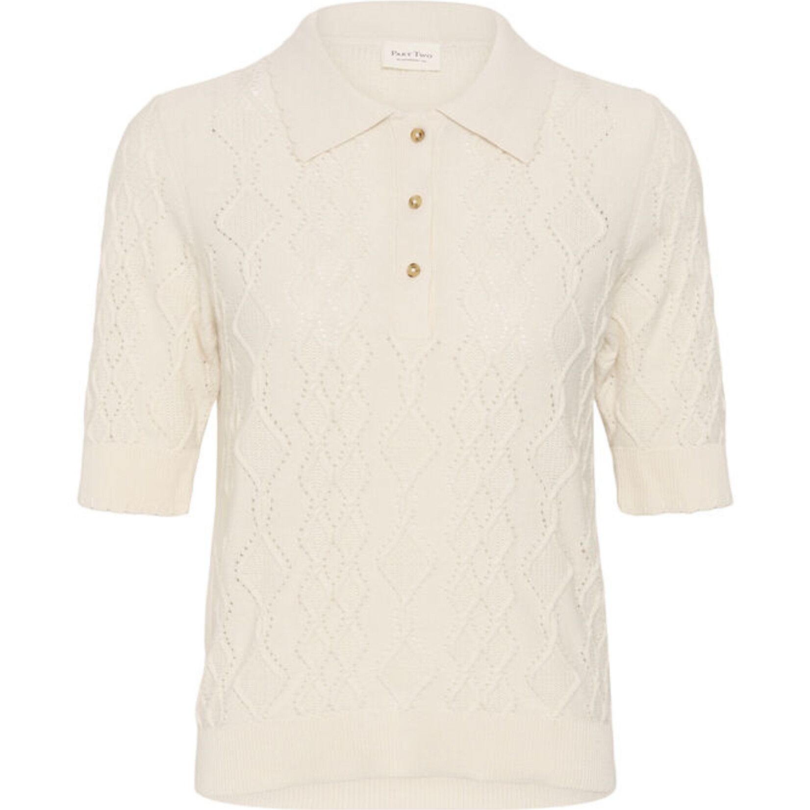 Part Two Top Cinia - Whitecap Gray