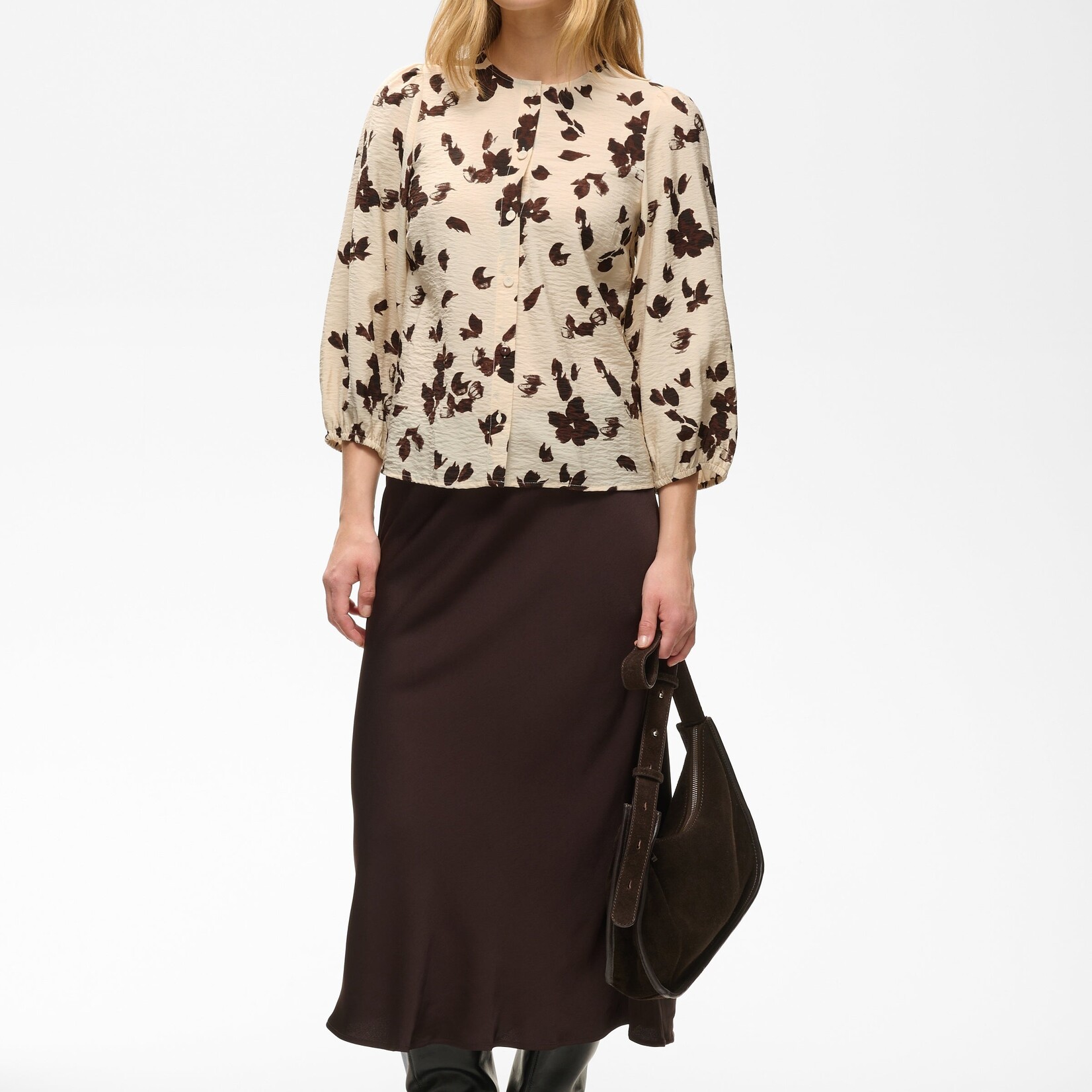 Part Two Blouse Channie - Oatmeal Father