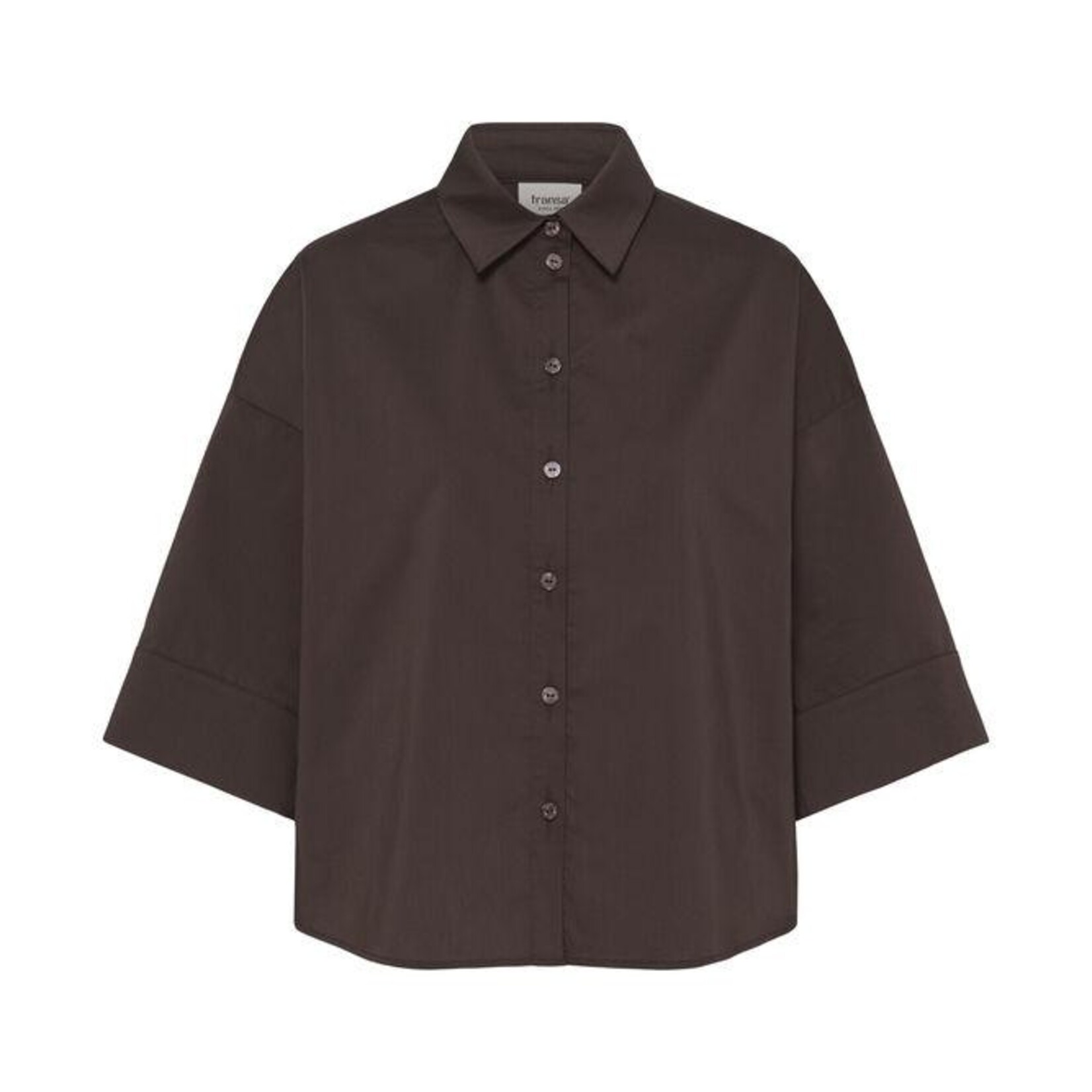 Fransa Chemise Cleo - Hot Fudge