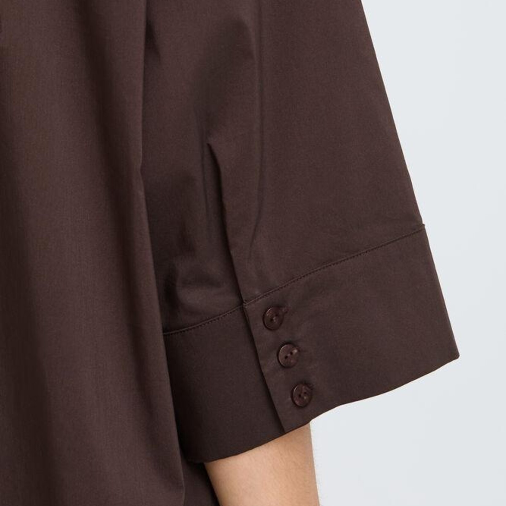Fransa Chemise Cleo - Hot Fudge
