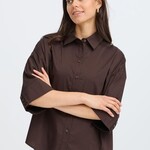 Fransa Chemise Cleo - Hot Fudge