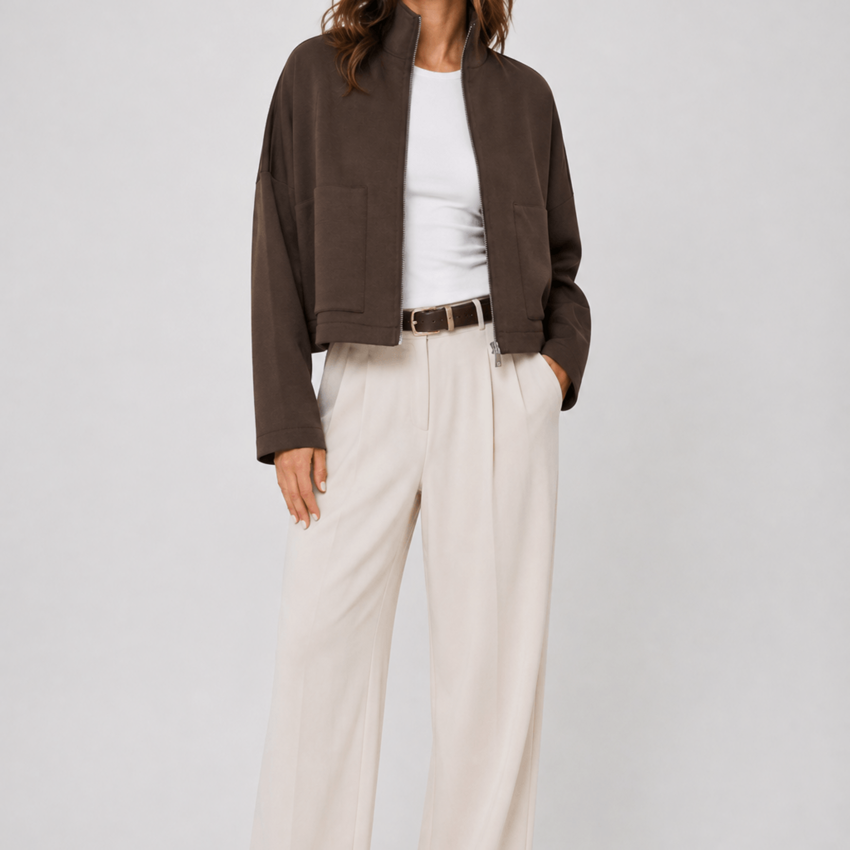 Fransa Veste Katria - Hot Fudge