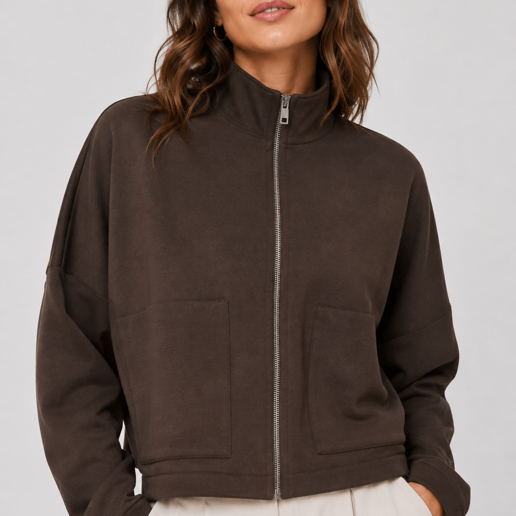Fransa Veste Katria - Hot Fudge