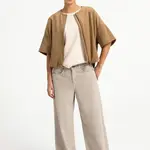 Yaya Jean 01311153 en denim à jambes larges - Mid Grey Denim